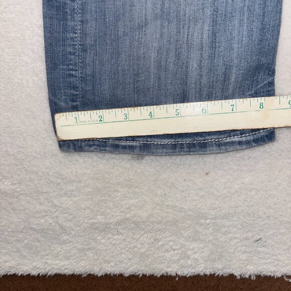 BKE Jeans Mens 34x30 Carter Light Blue Straight Leg Denim Pants - Picture 3 of 9